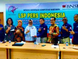 BNSP Akui LSP Pers Indonesia, Dewan Pers Tak Lagi Monopoli Sertifikasi Wartawan