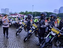 Apel Gelar Pasukan, Kapolri Jenderal Sigit: Antisipasi Kemacetan saat Mudik Lebaran