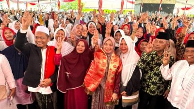 Sambangi Ponpes di Palembang, Atikoh Kenalkan Program Santripreneur