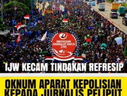 IJW Kecam Tindakan Represip Aparat kepada Jurnalis Saat Liput Demo, Jusuf Rizal: Tolong Hargai Tugas Jurnalis yang Dilindungi UU Pers