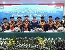 Restuardy Daud Dinyatakan Lulus Doktor Ilmu Pemerintahan dengan Predikat Cumlaude