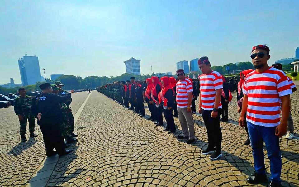 Madas Nusantara Turunkan 1.000 Pasukan Terlatih Meriahkan HUT ke-80 TNI di Monas
