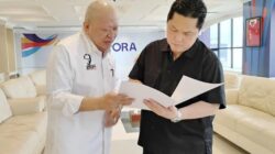 Ketum Muaythai Indonesia LaNyalla Temui Menpora Erick Bahas Sejumlah Event Bergensi di Indonesia