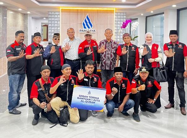 PAM JAYA Salurkan CSR Program Sedekah 1 Juta Al-Quran Madas Nusantara untuk Bencana Sumatera