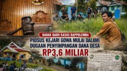 Dugaan Penyimpangan Dana Desa Rappolemba Rp3,6 Miliar Ditangani Pidsus Kejari Gowa